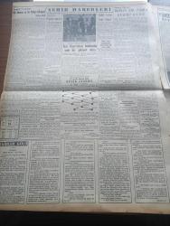 Yeni İstanbul Gazetesi - 16 Mayıs 1955 - Yabancı Memleketlerdeki Türk Paraları Mustafa Nermi - Rusya 4 Lü Konferans Teklifini Kabul Etti - Sovyet Yugoslav Müzakereleri Hakkında Türkiye'nin Görüşü - Galatasaray Fenerbahçe'yi 3 2 Yendi -  Amerikan Ordu Vekil Bu Akşam Ankara'ya Geliyor - Esirler Gölü Yazanlar Kemal Avan H. Avan - Pazartesi Konuşmaları Halide Edip Adıvar - Atatürk Haftası Bugün Başlıyor - Camilerimiz Balipaşa Camii - İtalya'da Kızılların Nümayişi - Ankara Radyosunun Demir Perde Gerisine Neşriyatı - Saadet Bekçisi Yazan Zeliha Harun Yazı Dizisi - Ankara İstanbul Radyosu Programı - Kıbrıs Kara Bulutlar Altında Yazan Fikret Adil - Sinema Yıldızlarından Tyrone Power - Sadri Azam Bey - 3. Selim Devrinde İstanbul - Galatasaray Fenerbahçe'yi 3 2 Yendi - Beşiktaş Güzel Bir Oyunla Vefayı 5 2 Mağlup Etti - Atatürk Kupasında Puan Durumu - Çapamarka