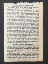 8 ŞUBAT 2007 -TAKVİM YAPRAĞI-DOĞUM GÜNÜ HEDİYESİ-FAZİLET TAKVİMİ,4.MUTAD IN VEFATI,1640,YENİ CAMİİ İBADETE AÇILDI, 1664,ANTEP E GAZİ ÜNVANI VERİLDİ 1921,HZ İDRİS ALEYHİSSELAM,MUCİZE GÖRMEYİ BEKLEMEK,