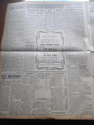 Yeni İstanbul Gazetesi - 10 Haziran 1955 - Sovyet Teklifi Karşısında Batı Almanya Yazan Mustafa Nermi Köşe Yazısı - Basketbolda Finlandiya'yı 82 67 Yendik - Rusların Davet Salgını - Cumhuriyet Halk Partisi Meclisi Bu Sabah Toplanıyor - Hilton Otelinin Açılışında Bulunmak Üzere Hollywood'un Bir Kısmı Dün Uçakla İstanbul'a Taşındı - Sonja Hennie - Leo Carrillo - Terr Moore - Kıbrıs'a Gönderilen Öğretmen Hasan Tanrıkut'un Marifetleri - NATO Güney Avrupa Başkomutanı Amiral Fechteler Bugün İstanbul'da - Ege Üniversitesi Önümüzdeki Ders Yılında Açılıyor - Huzur Hasreti Yazan Mehmet Davaz Yazı Dizisi - Faaliyet Sahası Hudutlar Aşan Orijinal Bir Polis Teşkilatı Interpol - Türk Kuşu Paraşüt Ekibi Türkiye'ye Dönüyor - İsrail'in Tecavüzü Halinde Müşterek Askeri İşbirliği - Güzelimiz Suna Soley Enflüenzaya Tutuldu - Cüneyt Arcayürek Tahliye Edildi - Saadet Bekçisi Yazan Zeliha Harun Yazı Dizisi - Zafertepe Anıtı - Çocuk Sayfası - Muhiddin Bulgurlu - Muzaffer Bozok - Hilton'un Açılışı İlan