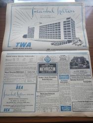 Yeni İstanbul Gazetesi - 10 Haziran 1955 - Sovyet Teklifi Karşısında Batı Almanya Yazan Mustafa Nermi Köşe Yazısı - Basketbolda Finlandiya'yı 82 67 Yendik - Rusların Davet Salgını - Cumhuriyet Halk Partisi Meclisi Bu Sabah Toplanıyor - Hilton Otelinin Açılışında Bulunmak Üzere Hollywood'un Bir Kısmı Dün Uçakla İstanbul'a Taşındı - Sonja Hennie - Leo Carrillo - Terr Moore - Kıbrıs'a Gönderilen Öğretmen Hasan Tanrıkut'un Marifetleri - NATO Güney Avrupa Başkomutanı Amiral Fechteler Bugün İstanbul'da - Ege Üniversitesi Önümüzdeki Ders Yılında Açılıyor - Huzur Hasreti Yazan Mehmet Davaz Yazı Dizisi - Faaliyet Sahası Hudutlar Aşan Orijinal Bir Polis Teşkilatı Interpol - Türk Kuşu Paraşüt Ekibi Türkiye'ye Dönüyor - İsrail'in Tecavüzü Halinde Müşterek Askeri İşbirliği - Güzelimiz Suna Soley Enflüenzaya Tutuldu - Cüneyt Arcayürek Tahliye Edildi - Saadet Bekçisi Yazan Zeliha Harun Yazı Dizisi - Zafertepe Anıtı - Çocuk Sayfası - Muhiddin Bulgurlu - Muzaffer Bozok - Hilton'un Açılışı İlan