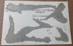İstanbul Galata Köprüsü kartpostal Osmanlı dönemi