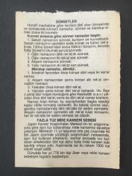 22 MART 2007 -TAKVİM YAPRAĞI-DOĞUM GÜNÜ HEDİYESİ-FAZİLET TAKVİMİ,MART DOKUZU SOĞUĞU VE FIRTINASI,ULUĞ BEYİN DOĞUMU 1394,DÜNYA SU GÜNÜ,FAZLA TUZ MİDE KANSERİ SEBEBİSÜNNETLER,