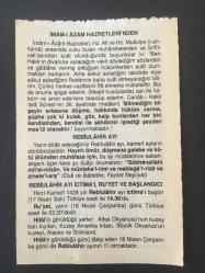 17 NİSAN 2007 -TAKVİM YAPRAĞI-DOĞUM GÜNÜ HEDİYESİ-FAZİLET TAKVİMİ,FATİHİN İSTANBUL ADALARINI FETHİ 1453,TURGUT ÖZALIN ÖLÜMÜ 1993,ALİ FUAT BAŞGİLİN ÖLÜMÜ 1967,İMAM I AZAM HZ NDEN,REBİULAHİR AYI