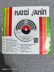 HAYRİ ŞAHİN SENİ SEVDİM DİYE Mİ ,, YALVARIRIM DÖN ARTIK 45LİK PLAK