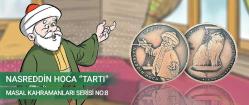Nasreddin Hoca “Tartı” Masal Kahramanları Serisi No:8  BRONZ ( SERTİFİKALI ) ÇİL