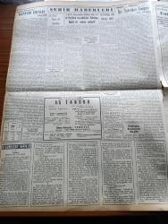 Yeni İstanbul Gazetesi - 30 Mayıs 1955 - Mustafa Nermi Köşe Yazısı - Rus Liderlerinin Belgrad'da Yeni Dostluk Nümayişleri - Kızıl Çin Esir Amerikalıları Bırakıyor Mu - İngiltere'de Grev Hayatı Aksattı - İstanbul Fethinin Yıldönümünü Kutlandı - Fluminense İstanbul'da Son Maçında Milli Takım Namzetlerini Yendi - Adapazarı'nda Osman Bölükbaşı'nın Konuşması - Kasım Gülek'in Muarızları Şimdiden Harekete Geçtiler - Pazar Konuşmaları Yazan Halide Edip Adıvar - Esirler Gölü Yazanlar Kemal Avan H. Avan Yazı Dizisi - İşçi Sigortaları Kongresi - Kapalıçarşı 5 Aya Kadar Açılacak - Türkkuşu Ekibi Hollanda'da - Ülser Tedavisiyle Alakalı Bir Buluş - Mareşal Bulganin Türkiye Şerefine Kadeh Kaldırdı - Saadet Bekçisi Yazan Zeliha Harun Yazı Dizisi - Ankara İstanbul İzmir Radyosu Programı - Marilyn Monroe'nun Mevkiine Göz Koyan Güzel Yıldız Jayne Mansfield - Eski Zamanlardan Beri Telsiz Vazifesini Gören Alet Tam Tam - Başpehlivan İrfan Atan - 9. Avrupa Basketbol Şampiyonası - Fatih Kupası Kürek Yarışları