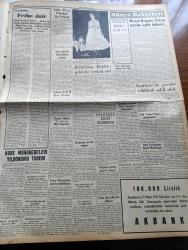 Yeni İstanbul Gazetesi - 30 Mayıs 1955 - Mustafa Nermi Köşe Yazısı - Rus Liderlerinin Belgrad'da Yeni Dostluk Nümayişleri - Kızıl Çin Esir Amerikalıları Bırakıyor Mu - İngiltere'de Grev Hayatı Aksattı - İstanbul Fethinin Yıldönümünü Kutlandı - Fluminense İstanbul'da Son Maçında Milli Takım Namzetlerini Yendi - Adapazarı'nda Osman Bölükbaşı'nın Konuşması - Kasım Gülek'in Muarızları Şimdiden Harekete Geçtiler - Pazar Konuşmaları Yazan Halide Edip Adıvar - Esirler Gölü Yazanlar Kemal Avan H. Avan Yazı Dizisi - İşçi Sigortaları Kongresi - Kapalıçarşı 5 Aya Kadar Açılacak - Türkkuşu Ekibi Hollanda'da - Ülser Tedavisiyle Alakalı Bir Buluş - Mareşal Bulganin Türkiye Şerefine Kadeh Kaldırdı - Saadet Bekçisi Yazan Zeliha Harun Yazı Dizisi - Ankara İstanbul İzmir Radyosu Programı - Marilyn Monroe'nun Mevkiine Göz Koyan Güzel Yıldız Jayne Mansfield - Eski Zamanlardan Beri Telsiz Vazifesini Gören Alet Tam Tam - Başpehlivan İrfan Atan - 9. Avrupa Basketbol Şampiyonası - Fatih Kupası Kürek Yarışları