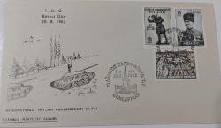 1962 BAŞKOMUTANLIK MEYDAN MUHAREBESİNİN 40.YILI FDC İLK GÜN ZARFI A1RR ÇOK NADİRDİR