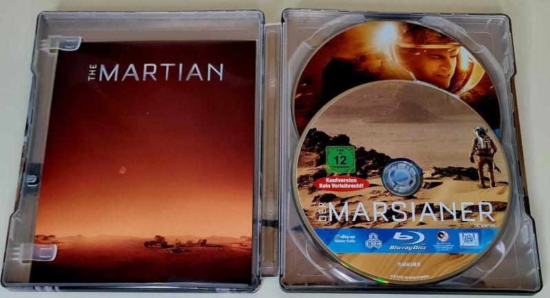 The hotsell Martian Filmarena Limited Blu-ray Steelbook New