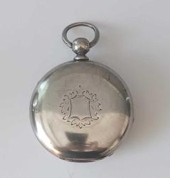 Antika WALTHAM 18s  7J  Broadway  Coin Silver 900 Gümüş  Cep Saati  Eksikleri var 1883