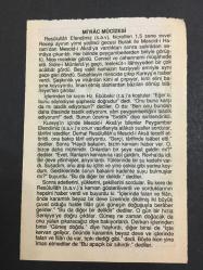 10 AĞUSTOS  2007 -TAKVİM YAPRAĞI-DOĞUM GÜNÜ HEDİYESİ-FAZİLET TAKVİMİ,MİRAC GECESİ,İKİ ALMAN ZIRHLİSİ GÖBEN YAVUZ VE BRESLAV MİDİLLİ IN OSMANLIYA SIĞINMASI 1914,MİRAC MUCİZESİ