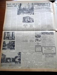 Vatan Gazetesi - 30 Temmuz 1954 - Ahmet Emin Yalman Köşe Yazısı - Zihni Betil Ve Cemal Reşit Eyüboğlu Cumhuriyet Halk Partisinden İstifa Etti - Kurultay Seçime Girmeme Ve Meclisi Terk Etme İşini Cumhuriyet Halk Partisi Meclisine Bıraktı - Yeni Sabah Gazetesi Sahibi Safa Kılıçlıoğlu Karakola Düştü - Türkiye Turizm Kurumu Başkanı Lütfi Kırdar Tarsus Yolcularının Durumunu Telsizle Bildirdi - Migros Statüsü Dün Yayınlandı - Denizde İsyan Yazan Herman Wouk Yazı Dizisi - Darıca Vapur Seferleri Başladı - Life Dergisi Amerika Harbe Yaklaşıyor Diyor - Kıbrıs Milli Türk Partisi Bir Beyanname Yayınladı - Hoş Memo Karikatür - General Ali Fuat Cebesoy'un Siyasi Hatıraları Yazı Dizisi - Nazilerin Faydalı Yegâne Mirası Otostrad - Şansı Sayesinde Yıldız Olan Kız Giovanna Ralli - Bu Yerin Ötesinde Yazan Cronin Yazı Dizisi - Hikaye Mustafa'nın Namusu Yazan Zuhal Kamran Noyan - Türkiye Bisiklet Birinciliği Dün Yapıldı - Türkiye Gençler Tenis Birinciliği - Suriye'de Hakimler Grev Yaptı - Good Year -