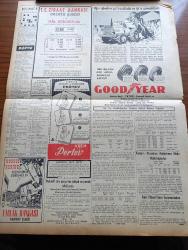 Vatan Gazetesi - 30 Temmuz 1954 - Ahmet Emin Yalman Köşe Yazısı - Zihni Betil Ve Cemal Reşit Eyüboğlu Cumhuriyet Halk Partisinden İstifa Etti - Kurultay Seçime Girmeme Ve Meclisi Terk Etme İşini Cumhuriyet Halk Partisi Meclisine Bıraktı - Yeni Sabah Gazetesi Sahibi Safa Kılıçlıoğlu Karakola Düştü - Türkiye Turizm Kurumu Başkanı Lütfi Kırdar Tarsus Yolcularının Durumunu Telsizle Bildirdi - Migros Statüsü Dün Yayınlandı - Denizde İsyan Yazan Herman Wouk Yazı Dizisi - Darıca Vapur Seferleri Başladı - Life Dergisi Amerika Harbe Yaklaşıyor Diyor - Kıbrıs Milli Türk Partisi Bir Beyanname Yayınladı - Hoş Memo Karikatür - General Ali Fuat Cebesoy'un Siyasi Hatıraları Yazı Dizisi - Nazilerin Faydalı Yegâne Mirası Otostrad - Şansı Sayesinde Yıldız Olan Kız Giovanna Ralli - Bu Yerin Ötesinde Yazan Cronin Yazı Dizisi - Hikaye Mustafa'nın Namusu Yazan Zuhal Kamran Noyan - Türkiye Bisiklet Birinciliği Dün Yapıldı - Türkiye Gençler Tenis Birinciliği - Suriye'de Hakimler Grev Yaptı - Good Year -