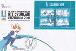 2011 erzurum kış oyunları      fdc
