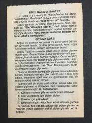 30 EKİM 2007 -TAKVİM YAPRAĞI-DOĞUM GÜNÜ HEDİYESİ-FAZİLET TAKVİMİ,3.OSMANIN VEFATI,3.MUSTAFANIN TAHTA ÇIKIŞI 1757,MONDROS MÜTAREKESİ 1918,ŞİDDETLİ RÜZGARLAR,EBUL KASIM A İTAAT ET,GİYİNME ADABI