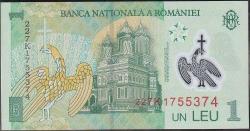 Romanya 1 Leu 2018 Çil Polymer (30)