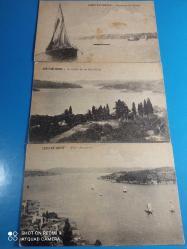 CONSTANTINOPLE,  ISTANBUL BOĞAZI GÖRSELLİ 3'lü  Lot