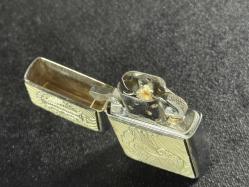 2003 Vintage Zippo Çakmak HARLEY DAVIDSON EAGLE STARS AND STRIPES BARRET SMYTHE 250BBS HD-H146