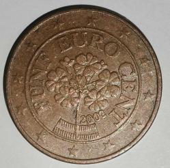 AVUSTURYA 2002   5 EUROCENT