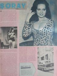 Pazar Haftalık Aktüalite Sinema Tiyatro Müzik ve Magazin Dergisi - Türkan Şoray - Nilüfer Sezer - Ünlü Cadillac - Rüçhan Adlı - Artık Lolita da - Kartal Tibet fotoğraf ve haberi - Dergi Tam Değildir Sadece 2 Sayfası Mevcuttur - Dergi Kapağı Yoktur