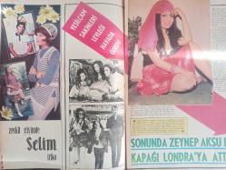 Pazar Haftalık Aktüalite Sinema Tiyatro Müzik ve Magazin Dergisi - 8 Mayıs 1970 - Sayı:711 - Cüneyt Arkın - Puri Banai - Betül Işıl - Cihangir Gaffari - Fethiye'de Aşk Başkadır - Ekibi Fethiyeden Bildiriyor - Malkoçoğlu'nun Seti, Kavgalar, Aşklar ve İşi Bırakıp Kaçanlar - Türkan Şoray - Zeynep Aksu - Hüseyin Rahmi Gürpınar - Nilgül Utku - Zeynep Aksu - Nedret Güvenç - Mümtaz Ener - Filiz Akın 70 İlkbahar ve Yaz Gradrobunu Sunuyor - Dönme Dolap Dönüyor - Leyla Sayar Yılmaz Gündüz aşkı aldı yürüdü - 1970 yazına hızlı giren Oya Peri açıkladı: Bekarlık Canıma Tak Etti - Yeşilçam'ın Güzel Annesi Uzun Bir Yolculuğa Hazırlanıyor - Belgin Doruk Tokyo'ya Gidecek - Fatma Girik - Ekrem Bora fotoğraf ve haberi - Dergi Tam Değildir Sadece 20 Sayfası Mevcuttur - Dergi Kapağı Yoktur