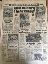 HÜRRİYET GAZETESİ  18 AĞUSTOS 1968 YIL :21 SAYI :1968--Etekler göbekten 20 santim aşağıda ---Sabık bir Yunan Bakanı Türkiye ye iltica etti ---Türk Ordusunda nöbet devri ---İşçilerin emeklilik maaşı en az 300-350 lira olacak ---Kaza geçiren İngiliz  kızı adresini kaybettiği  Türk sevgilisini arıyor ---Grevdeki seyislere hücum eden bir at sahibi  yaralandı ---Frank Sinatra Mia Farrow Boşadılar ---Kocam benden uzaktaysa  flört etmesini tabii bulurum ----Kadının Çalışması Evlilik İçin Zararlı Mı ?---Arjantin de bir  uçan daire hasta bakıcının yüzünü  yaktı ----Kızıldeniz de tam 15 saat hiç dinlemeden  korkunç  bir fırtına ile savaştık ---Beşiktaş ve Galatasaray A.Sami Yen de Buluşuyor ---Yusuf Beşiktaş tan  200 bin lira istiyor ---G.Tepe -A.Ordu ,Altay -İzmirSpor---Osman ın Mersin de kalması sevinç  yarattı --Futbolcular ayda 10 ar bin lira alıyor ---Uluslararası Tenis Turnuvası Yarın  İstanbul da Başlıyor --İstanbul Valisi Polis Suç İşlenen Yere Girer ---