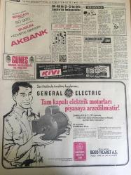 HÜRRİYET GAZETESİ  17 AĞUSTOS 1968 YIL :21 SAYI :7294---Yarım adam hayatından memnun ---Dünyada en iyi beslenen beş ülkeden biri :Türkiye --Necdet Uran : Benden sonrakilerin  terfi edilmesini için ayrılıyorum dedi ---1 Trilyon 800 Milyar 100 Milyon Lira --Trafik kazasında bir ailenin üç ferdi öldü beşi de yaralandı ---Kolye yapmak için otomobil markalarını söküyorlar ---Üç çocuklu kadın başından aşağı bir teneke gaz döküp kendini yaktı ---Antenini minareye  kurduğu  halde Almanya  dan  getirdiği televizyonu hiç bir yeri almadı ---An-An ile Çi-Çi bu defa Londra da buluşacaklar---Beşiktaş ı Favori Olmak Ürkütüyor ---Fenerbahçe ,Rapid 'e  karşı esas kadroyu deneyecek --Krosu ,Golden ile E.Alkan kazandı ---İstanbulspor ,Bursaspor ---Varna da ki Maratonda  Acet ve Ateş favori ---Azmetti ve 7 sene sonra yürüdü ---Dünyanın en ünlü dansözü --Erkek elbiseleri omuzdan dar ve vücuda  yapışık ---Sevgilisine kaçan kız  intihar etti ----Toprak altında  kalan  üç işçi ezilerek  öldü ----