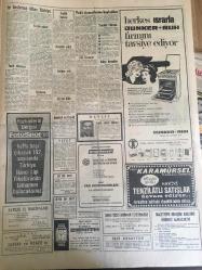 HÜRRİYET GAZETESİ  17 AĞUSTOS 1968 YIL :21 SAYI :7294---Yarım adam hayatından memnun ---Dünyada en iyi beslenen beş ülkeden biri :Türkiye --Necdet Uran : Benden sonrakilerin  terfi edilmesini için ayrılıyorum dedi ---1 Trilyon 800 Milyar 100 Milyon Lira --Trafik kazasında bir ailenin üç ferdi öldü beşi de yaralandı ---Kolye yapmak için otomobil markalarını söküyorlar ---Üç çocuklu kadın başından aşağı bir teneke gaz döküp kendini yaktı ---Antenini minareye  kurduğu  halde Almanya  dan  getirdiği televizyonu hiç bir yeri almadı ---An-An ile Çi-Çi bu defa Londra da buluşacaklar---Beşiktaş ı Favori Olmak Ürkütüyor ---Fenerbahçe ,Rapid 'e  karşı esas kadroyu deneyecek --Krosu ,Golden ile E.Alkan kazandı ---İstanbulspor ,Bursaspor ---Varna da ki Maratonda  Acet ve Ateş favori ---Azmetti ve 7 sene sonra yürüdü ---Dünyanın en ünlü dansözü --Erkek elbiseleri omuzdan dar ve vücuda  yapışık ---Sevgilisine kaçan kız  intihar etti ----Toprak altında  kalan  üç işçi ezilerek  öldü ----