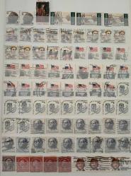 8 Sayfa Büyük Boy Briefmarken Defter İçinde Amerika Pul Koleksiyonu