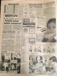 HÜRRİYET GAZETESİ  17 NİSAN 1965 YIL :17 SAYI :6091---Plaza raporu kati şekilde red olunacak ---Seçim Türkiye nin itibarını daha da artıracak --Kıbrıs a önce Amerika silah  vermiş ---Münih te ki Türk işçileri köylere gidip gizlice kurbanlarını kestiler ---Süreyya dan sonra İRA da film  çevirmeye karar verdi  ---Şehrin kanalizasyon planı tamamlandı ---16 yaşında ki kız film çekilirken  bilmeyerek cinayet işledi ---Üç milyon dolar ,şehrin başına işler açabilirdi ---Portekizliler FİFA ya başvurdu ---Şükrü ve İsmail in sakatlığı geçmedi ---Türk sinemasının iç yüzü filme alınıyor :Türkan Şoray --Devletin yardımı ile Filmciler bir sinema sitesi kurmak istiyor --Çocuk yıldız kıtlığı var: Ayşecik büyümesi üzerine filciler  şimdi bütün ümitlerini  Parla Şenol a bağladı  ---Mine Sun Türk sineması artık değişmiştir diyor ----