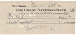 AMERİKAN THE CHASE NATIONAL BANK  NEWYORK CITY PARK AVENUE BRANCH 1948