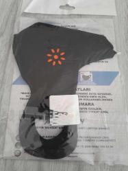Antika - Ersav Düz Siyah Antimikrobiyal Bariyer Yıkanabilir Maske - kitantik - kitaLog