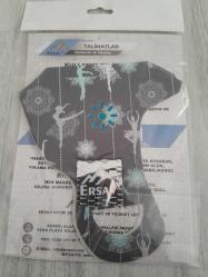 Ersav Desenli Antimikrobiyal Bariyer Yıkanabilir Maske