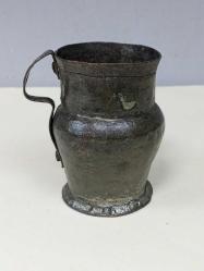 Antika 19. Yüzyıl Osmanlı Bakır Bardak - Maşrapa