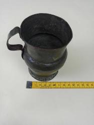 Antika 19. Yüzyıl Osmanlı Bakır Bardak - Maşrapa