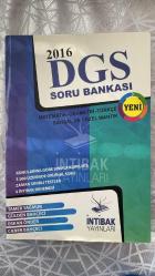 İNTİBAK YAYINLARI 2016 DGS SORU BANKASI MATEMATİK GEOMETRİ TÜRKÇE SAYISAL VE SÖZEL MANTIK
