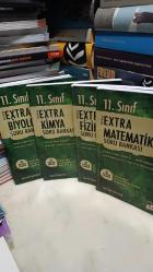 Kafadengi Yayınları 11. Sınıf Extra matematik fizik kimya biyoloji 4 kitap Soru Bankası