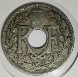 FRANSA 1920   10 CENTIMES    ÖZEL KAPAMASINDA