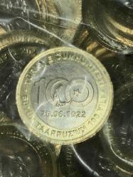 BÜYÜK TAARRUZUN 100Yılı 1TL HATIRA basım