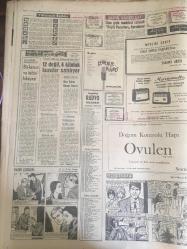 HÜRRİYET GAZETESİ 13 MART 1966 YIL :18 SAYI :6419---Sukarno Yetkililerini  Orduya  Devretti ---İsviçre ,Kıbrıs için arabulucu olmak istiyor ---Kömür yığını altında kalan 3 madenci öldü ----Heyecanlanan  seyirciler az kalsın vitrini kırıyordu ---Gürsel için bir doktorlar heyeti  rapor verecek ----Kocasını zehirleyen  kadın  Suriyeli dostu ile tutuldu --Hollanda da polisin  dayak attığı  bir Türk işçisi aklını oynattı ---Denizli mebusu Muzaffer Karan  TİP den  istifa etti ---Ucuz  gıda maddesi  satacak köylü pazarları kuruluyor ---Türkiye de 50 bin  Yezidi var ---Yasef Nassi nasıl Kıbrıs Kralı oldu --Aşk rüyaları sizi korkutmasın --İyi oynayan Fenerbahçe Göztepe yi 1-0 yendi --Feriköy -İzmirspor 2-2 berabere kaldı --Beykoz PTT den 1 puan aldı :0-0--D.Spor :3 Vefa :1---Endonezya : 98 milyon nüfuslu bir Müslüman memleket ---Türkan Şoray : Çamaşır Güzeli : Ediz Hun ,Dilligil ve Cin Ali  ,Yabancı Olduk Şimdi : İzzet Günay ,Ajda Pekkan ,Sadettin Erbil ,Hayri Esen ---