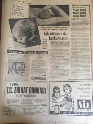 HÜRRİYET GAZETESİ 13 MART 1966 YIL :18 SAYI :6419---Sukarno Yetkililerini  Orduya  Devretti ---İsviçre ,Kıbrıs için arabulucu olmak istiyor ---Kömür yığını altında kalan 3 madenci öldü ----Heyecanlanan  seyirciler az kalsın vitrini kırıyordu ---Gürsel için bir doktorlar heyeti  rapor verecek ----Kocasını zehirleyen  kadın  Suriyeli dostu ile tutuldu --Hollanda da polisin  dayak attığı  bir Türk işçisi aklını oynattı ---Denizli mebusu Muzaffer Karan  TİP den  istifa etti ---Ucuz  gıda maddesi  satacak köylü pazarları kuruluyor ---Türkiye de 50 bin  Yezidi var ---Yasef Nassi nasıl Kıbrıs Kralı oldu --Aşk rüyaları sizi korkutmasın --İyi oynayan Fenerbahçe Göztepe yi 1-0 yendi --Feriköy -İzmirspor 2-2 berabere kaldı --Beykoz PTT den 1 puan aldı :0-0--D.Spor :3 Vefa :1---Endonezya : 98 milyon nüfuslu bir Müslüman memleket ---Türkan Şoray : Çamaşır Güzeli : Ediz Hun ,Dilligil ve Cin Ali  ,Yabancı Olduk Şimdi : İzzet Günay ,Ajda Pekkan ,Sadettin Erbil ,Hayri Esen ---