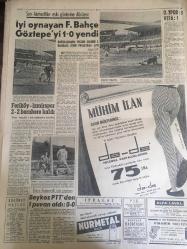 HÜRRİYET GAZETESİ 13 MART 1966 YIL :18 SAYI :6419---Sukarno Yetkililerini  Orduya  Devretti ---İsviçre ,Kıbrıs için arabulucu olmak istiyor ---Kömür yığını altında kalan 3 madenci öldü ----Heyecanlanan  seyirciler az kalsın vitrini kırıyordu ---Gürsel için bir doktorlar heyeti  rapor verecek ----Kocasını zehirleyen  kadın  Suriyeli dostu ile tutuldu --Hollanda da polisin  dayak attığı  bir Türk işçisi aklını oynattı ---Denizli mebusu Muzaffer Karan  TİP den  istifa etti ---Ucuz  gıda maddesi  satacak köylü pazarları kuruluyor ---Türkiye de 50 bin  Yezidi var ---Yasef Nassi nasıl Kıbrıs Kralı oldu --Aşk rüyaları sizi korkutmasın --İyi oynayan Fenerbahçe Göztepe yi 1-0 yendi --Feriköy -İzmirspor 2-2 berabere kaldı --Beykoz PTT den 1 puan aldı :0-0--D.Spor :3 Vefa :1---Endonezya : 98 milyon nüfuslu bir Müslüman memleket ---Türkan Şoray : Çamaşır Güzeli : Ediz Hun ,Dilligil ve Cin Ali  ,Yabancı Olduk Şimdi : İzzet Günay ,Ajda Pekkan ,Sadettin Erbil ,Hayri Esen ---