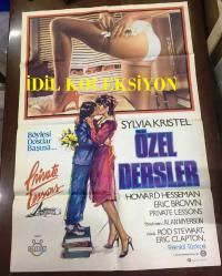 ÖZEL DERSLER (Private Lessons), 1981, SİNEMA FİLM AFİŞİ / POSTERİ  - BÜYÜK BOY - ORİJİNAL - 100 X 68 cm EBADINDA - Original Turkish Big Size Movie Poster - Alan Myerson, James Fargo, Sylvia Kristel, Howard Hesseman, Eric Brown, Patrick Piccininni, Ed Begley Jr., Pamela Jean Bryant,  Meridith Baer, Ron Foster, ÖZEN FİLM