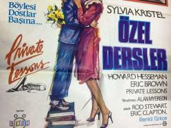 ÖZEL DERSLER (Private Lessons), 1981, SİNEMA FİLM AFİŞİ / POSTERİ  - BÜYÜK BOY - ORİJİNAL - 100 X 68 cm EBADINDA - Original Turkish Big Size Movie Poster - Alan Myerson, James Fargo, Sylvia Kristel, Howard Hesseman, Eric Brown, Patrick Piccininni, Ed Begley Jr., Pamela Jean Bryant,  Meridith Baer, Ron Foster, ÖZEN FİLM