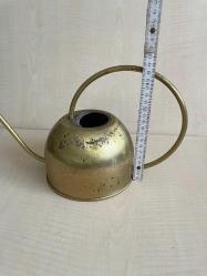 Vintage Pirinç Çiçek Bahçe Sulama Kabı