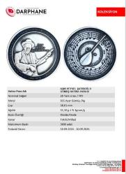 PLA Mini Stant Hediyeli, Aşık Veysel Gümüş Hatıra Parası