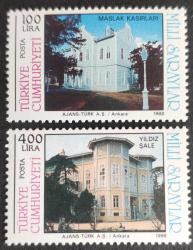 +++ 1988 MİLLİ SARAYLAR      - DAMGASIZ