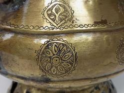 Nadir Antika İran Pirinç Demlik - Semaver..