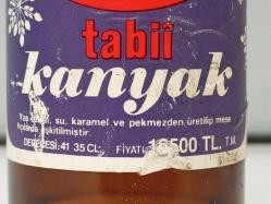 DEKORATİF KOLEKSİNYONLUK TEKEL KANYAK ŞİŞESİ