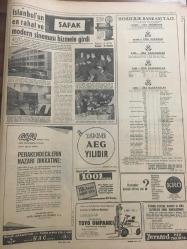 HÜRRİYET GAZETESİ  7 MART 1966  YIL :18 SAYI :6413---Meclis te hırçın bir milletvekili :Hamido ---Kavgaya son vermek için meclis tatile girdi ---Mehmet Şori nin  kardeşi de  hırsızlık suçu ile yakalandı --Hacı otobüsü kaza geçirdi 8 kişi öldü ---Özarda eski ve yeni 2 bakanın  yüce  divana sevkini istedi --Şarkıcıya ,Adanalılar  bari göbek attı ----Konya da küçük çocukların ders gördüğü Nurculuk okulu basıldı ---İstanbul da  bir Kızılay Hastanesi inşa edilecek ---Yaşlı bir kadın ölmeden gömülmekten  kurtuldu ---İstanbul un  en rahat ve modern  sineması hizmete girdi ---Beşiktaş :2 Göztepe :1 ---Vefa Altay ı  1-0 yendi ---Fenerbahçe farklı galip :4-1----3 İngiliz kızı para kazanmanın yolunu  Van kedilerin de buldu ---Avusturalya da  şalvar modası ---Doktorlar :Bu çocuk bir felaket olacak diyor ---Genç bir gelin düğünden hemen sonra doğurdu ---Varan 3 :Tokyo havaalanında  bir uçak daha düştü---